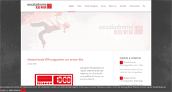 Desktop Screenshot of escaladrome.de